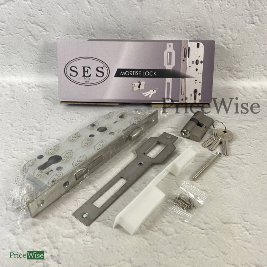 Body Kunci Pelor Mortise 40 mm SES / Body Pintu Pelor