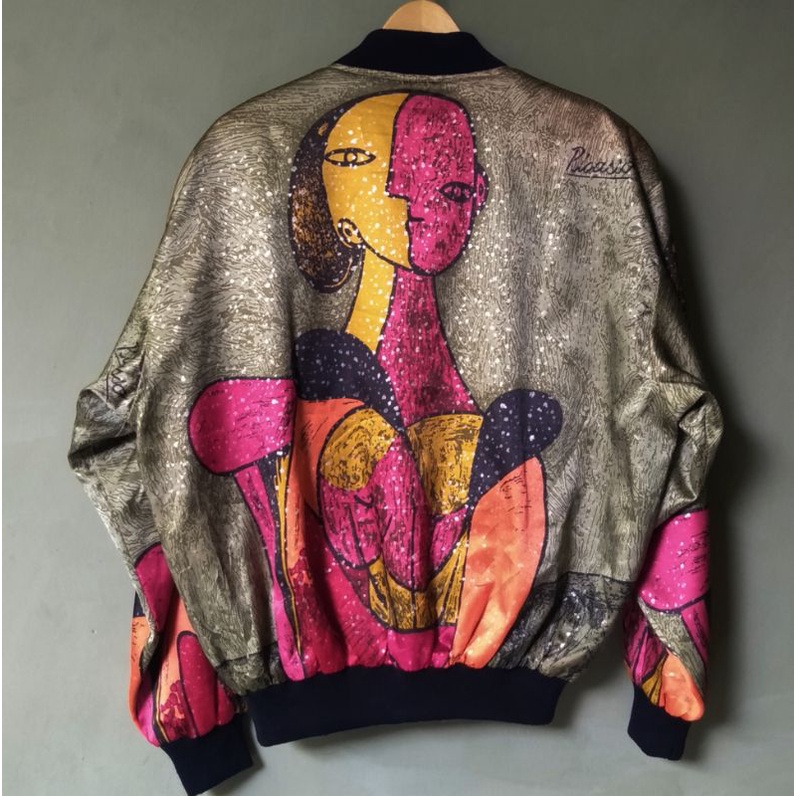 JAKET BOMBER PICASSO VINTAGE