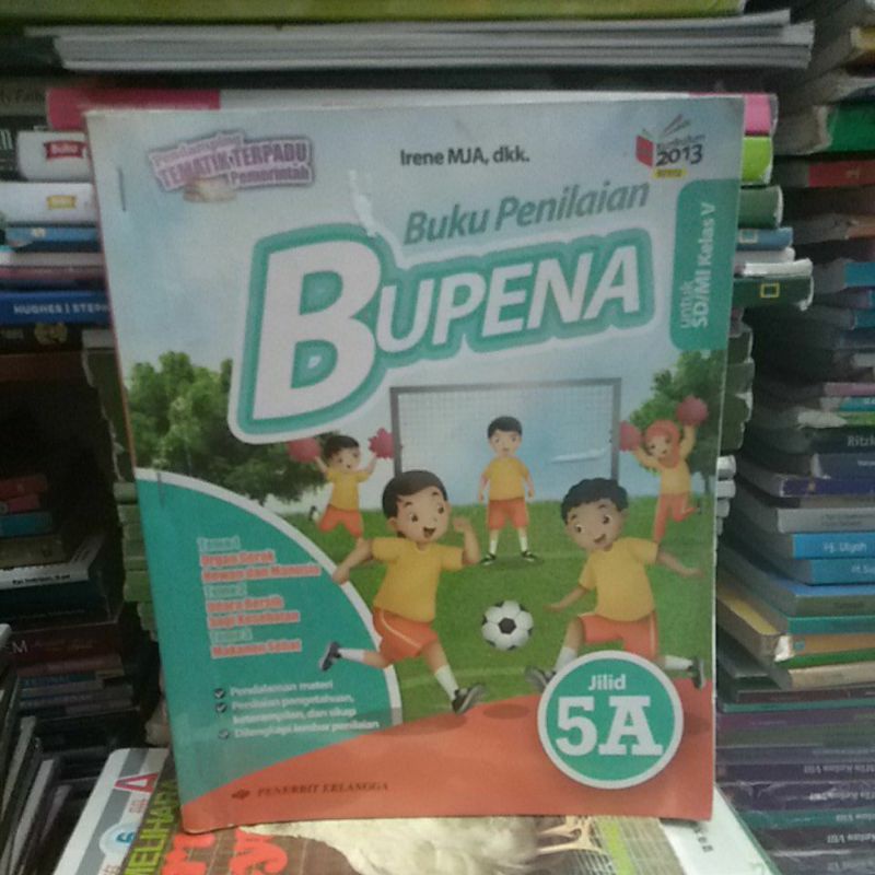 buku penilaian bupena jilid 5A untuk SD kelas 5 penerbit Erlangga