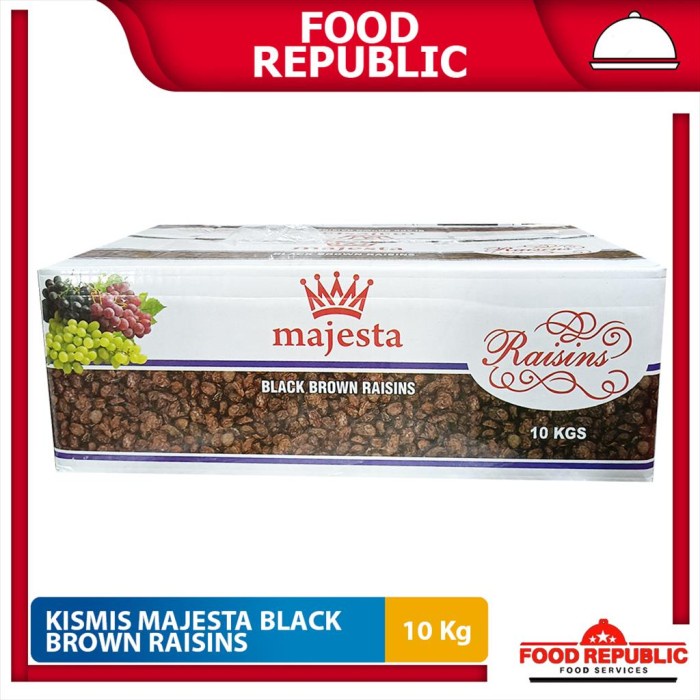 

Kiss Hitam 1 Crt 10 Kg Halal Bla Raisin India Enak