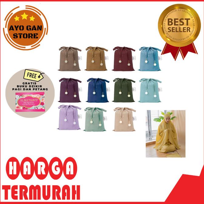 MUKENA TRAVEL MINI PARASUT ALF BY ALIF