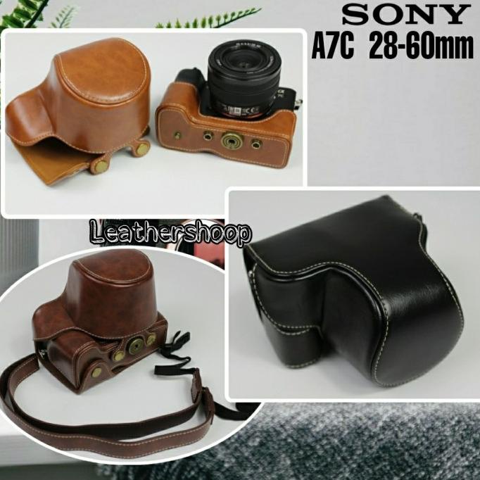 SONY A7C Cover Leather Case