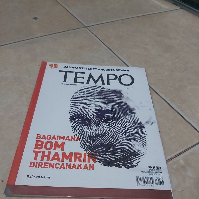 Majalah Tempo Terbaru Bagaimana Bom Thamrin Direncanakan 25-31 Januari 2016