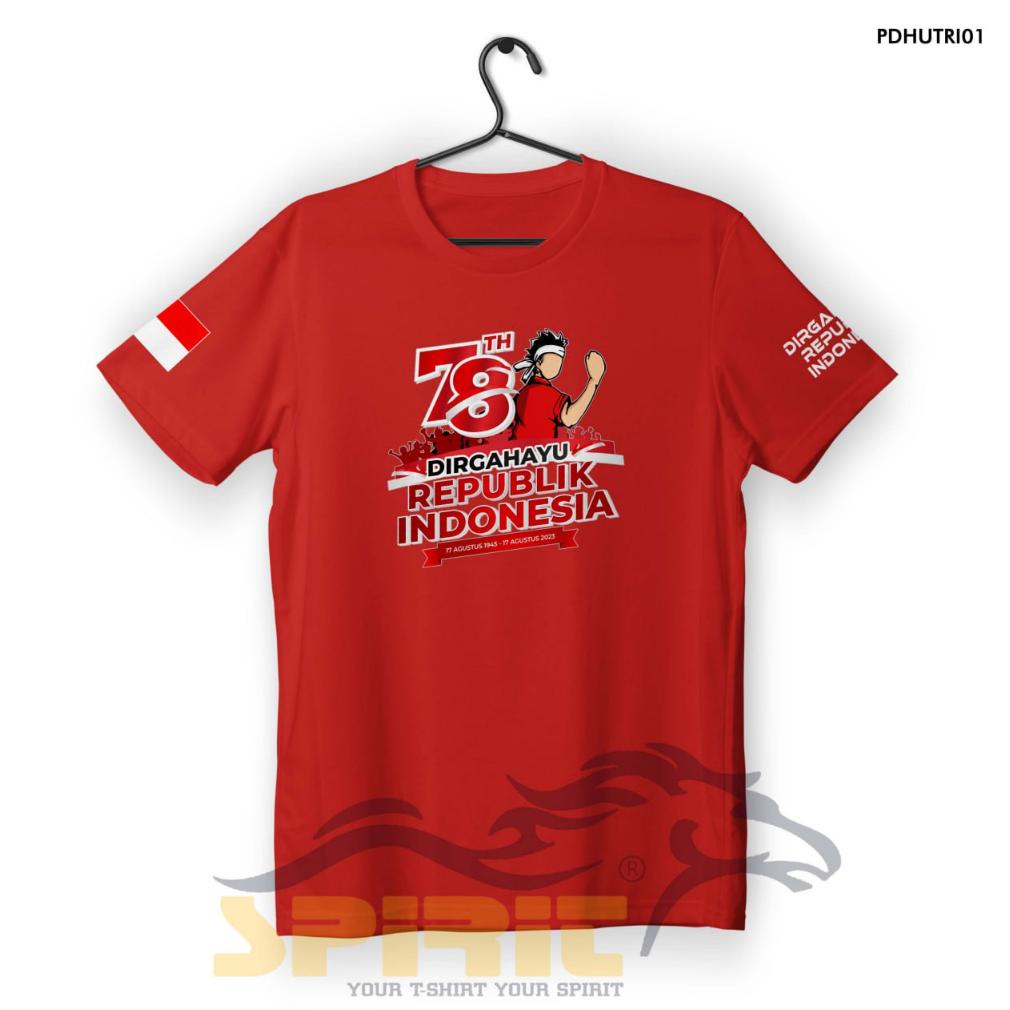 Baju 17 Agustus Hari Kemerdekaan Indonesia Ke-78 Distro Premium All Color