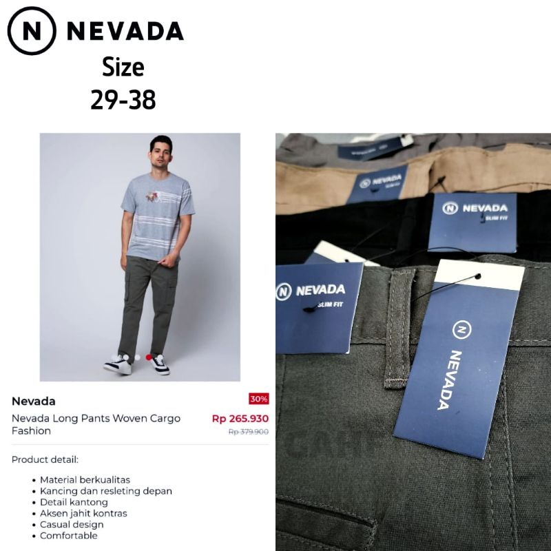 NEVADA Celana Panjang cargo