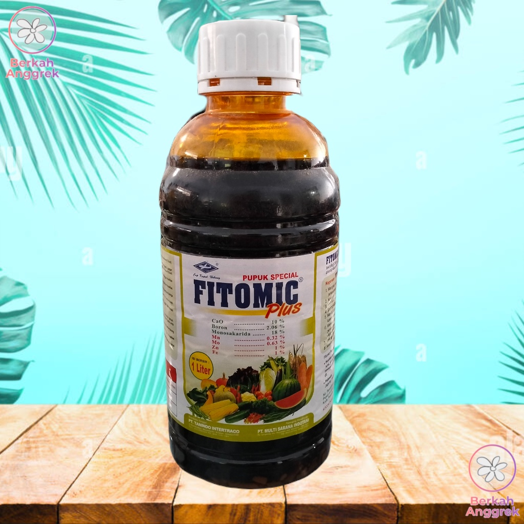 Fitomic Plus 1 Liter Pupuk Mikro Suplemen Sel Tanaman