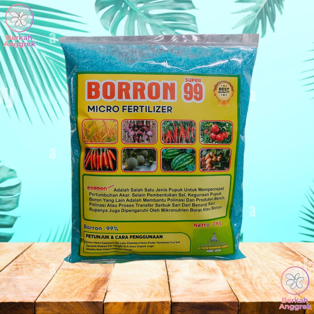 Borron Blue 99 1 Kg Pupuk Boron Murni