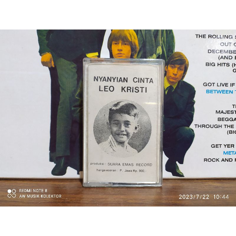 Kaset Pita : NYANYIAN CINTA - LEO KRISTI.