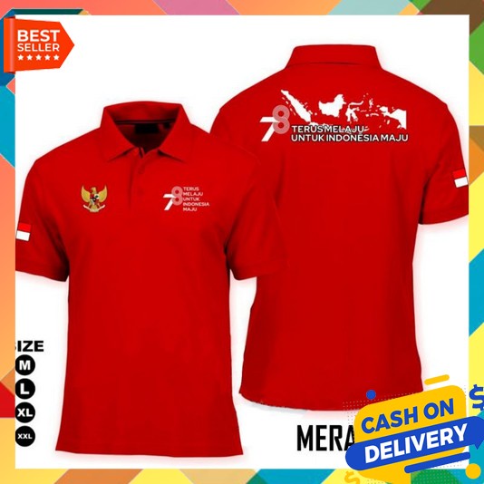 Kaos Hut Ri Ke 78 Dewasa 2023 Anak Lengan Panjang 17Agustus Pendek Jumbo Tshirt 78Th Merdeka Cuci Gu