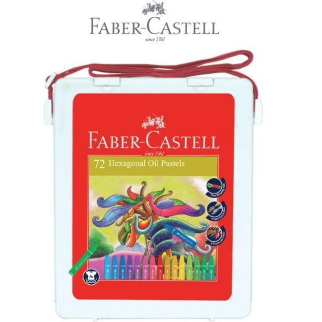 

Crayon Faber Castell Oil Pastel Hexagonal 72 Warna