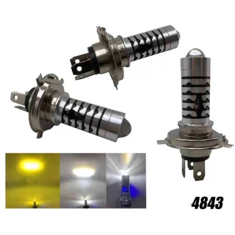 Promo Cod Lampu Utama Led Laser Gun Motor Lasergun H6 H4 Ac Dc D2 D3 D2A Mobil Hi Lo 2 Warna Bebek K