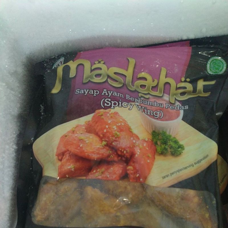 

maslahat spicy wing premium 400 gr promo