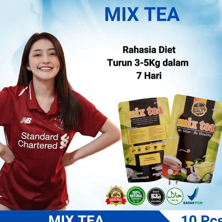 

TFKB3345 11.11 Teh Pelangsing Badan Mix Tea Herbal Teh Celup isi 10 Pcs (Penurun Berat Badan)