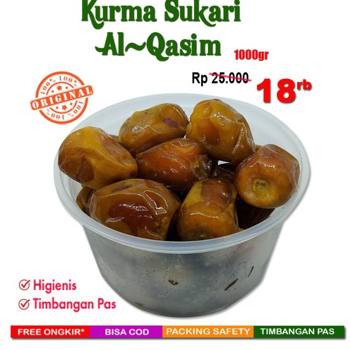 

Sale Kurma Sukari Al-Qasim 250Gr (Dengan Thinwall Box)