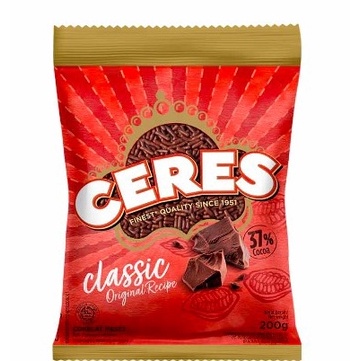 

Terlaris.. MESES CERES HAGELSLAG CHOCO 200 GR ITL