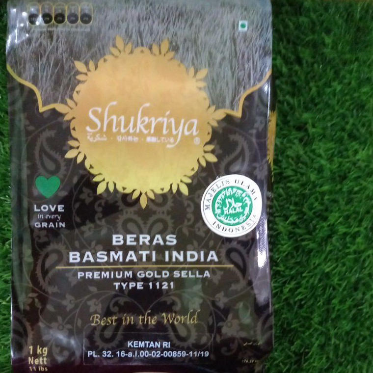 

Motif Terkini.. Basmati Sella Shukriya 1 Kg low GI JZJ