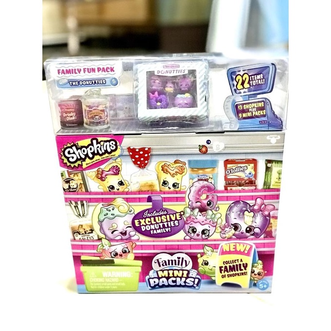 TERMURAH SHOPKINS FAMILY FUN PACK SHOPKINS FAMILY MINI PACKS 22 ITEMS
