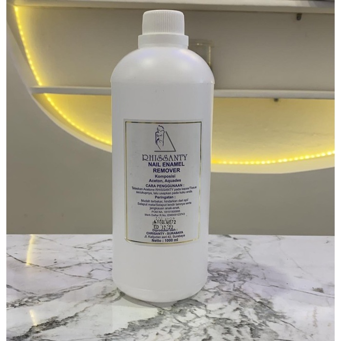 Scr/Aseton 1Liter Remover Nail Ghapus Cat Kuku Nail Remover