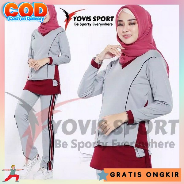 One Seat Sporty Termurah Setelsn Olga Import Premium Buju Olahraga Murah Meriah Pakean Senam Atasan 