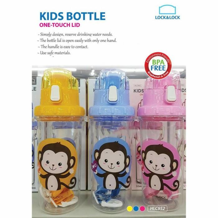 LOCK N LOCK BOTOL MINUM ANAK MONYET 600ML