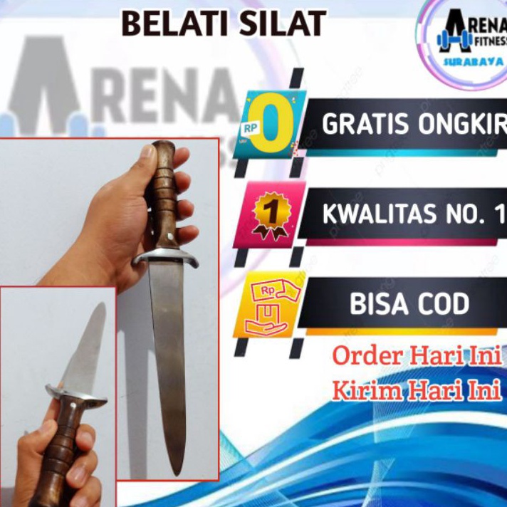 ✨Mall✨ Belati Stainles pencak silat Belati silat Belati Seni belati ganda silat belati latihan penca