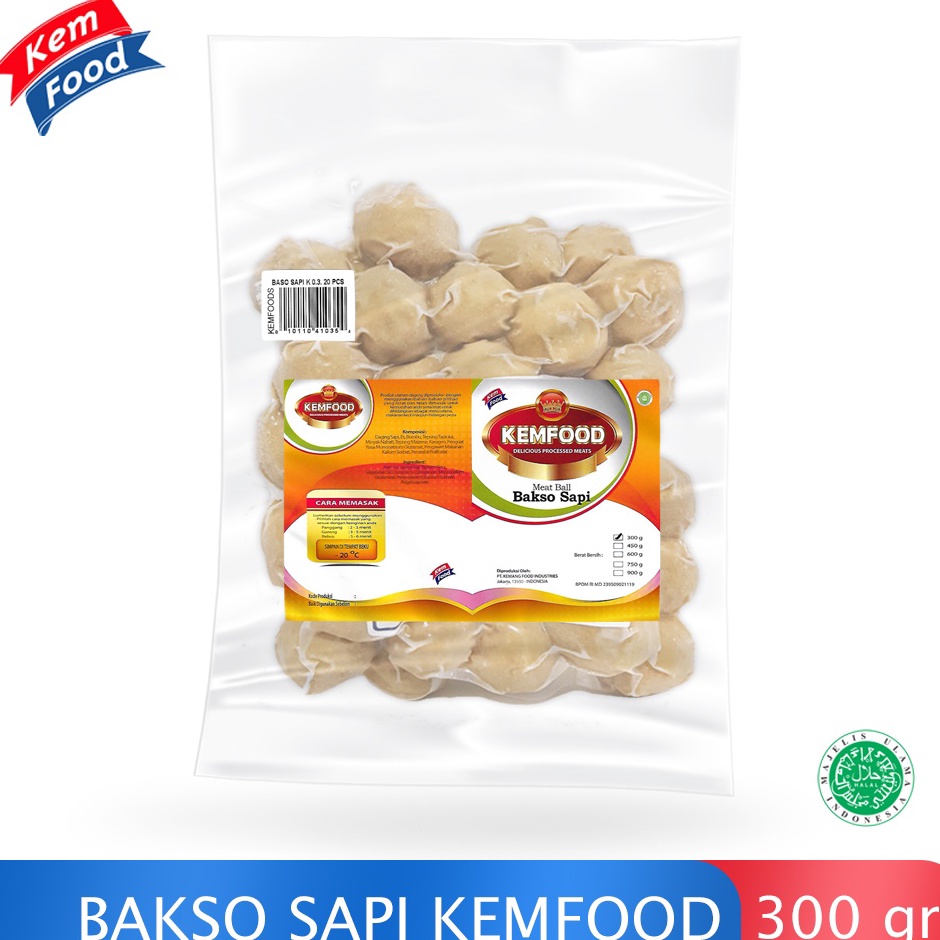 

➮➟✤ Kemfood Bakso Sapi 300gr Dijual