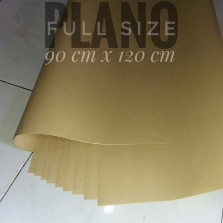 

8I65 ( 10 Lembar ) Kertas Samson / Pembungkus 80 Gsm Uk Plano 90 cm X 120 cm pbqep