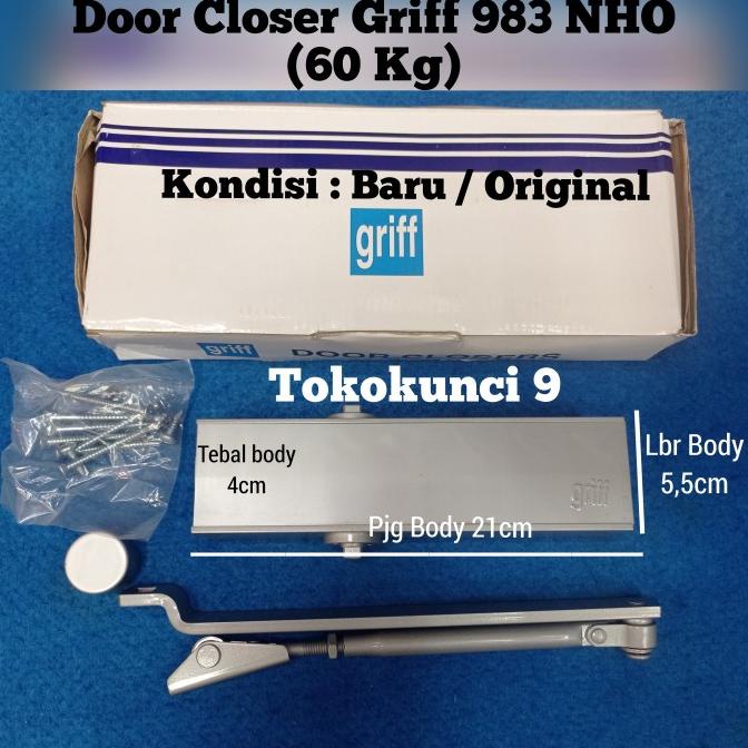 TERBARU  Door Closer Griff 983 NHO Penahan Pintu Otomatis Griff PALING DICARI