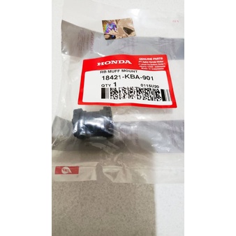 Karet Dudukan Tahanan Knalpot Kirana Karisma Revo 100 110 Fi Supra X 125 Old Ori Ahm Original 18421 