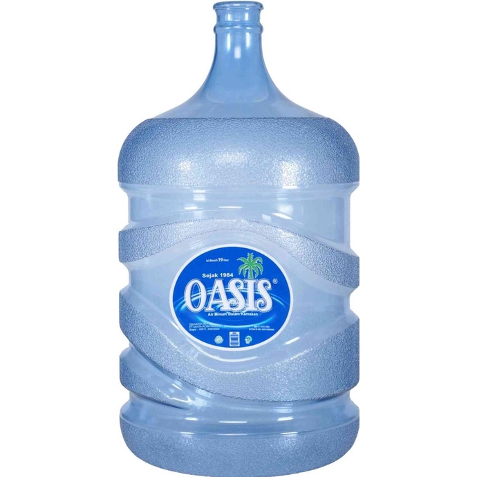 

7.7 Sale Oasis 19 Liter Galon Kosong - Gallon Tanpa Isi Air Mineral