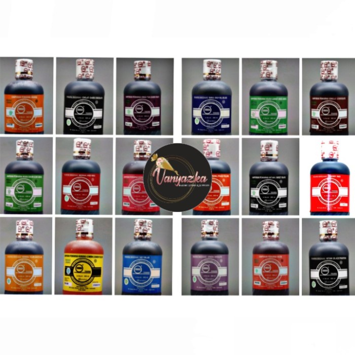 

Terlaris Colourfood Pewarna Cross Oil Based 450Ml