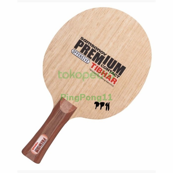 Terlaris Tibhar Samsonov Premium Contact - Blade Bat Bet Tenis Meja Pingpong
