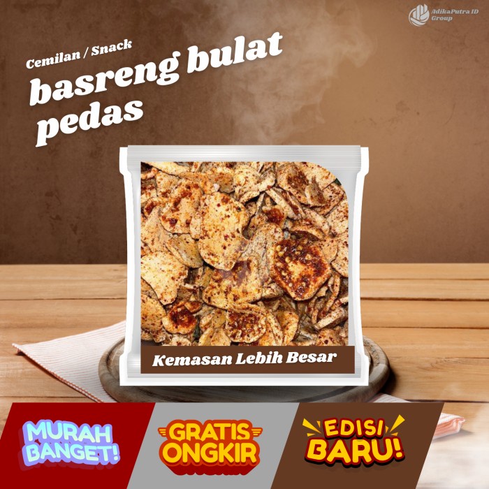 

Edisi Baru Celan / Sna / Basreng Bulat Pedas 1Kg