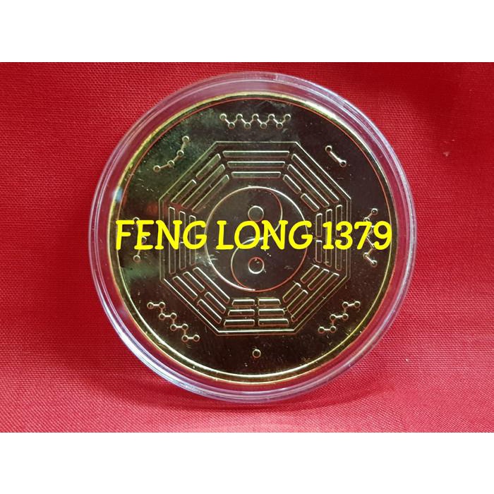 Koin | Koin Medali Zhang Tian Shi | Zhang Tian Shi Medal Warna Gold