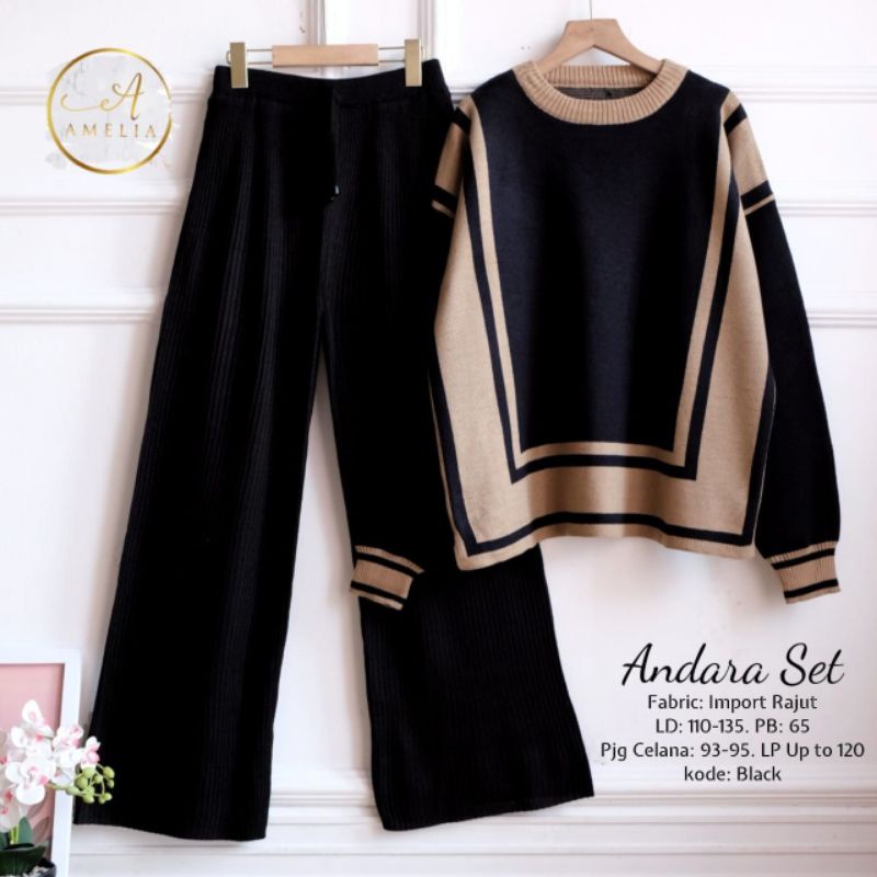 setelan wanita andara by Amelia