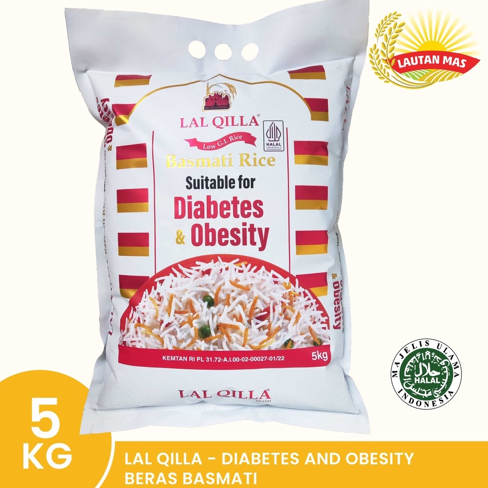 

Big Sale.. Lal Qilla Diabetes Beras Basmati 5KG 78