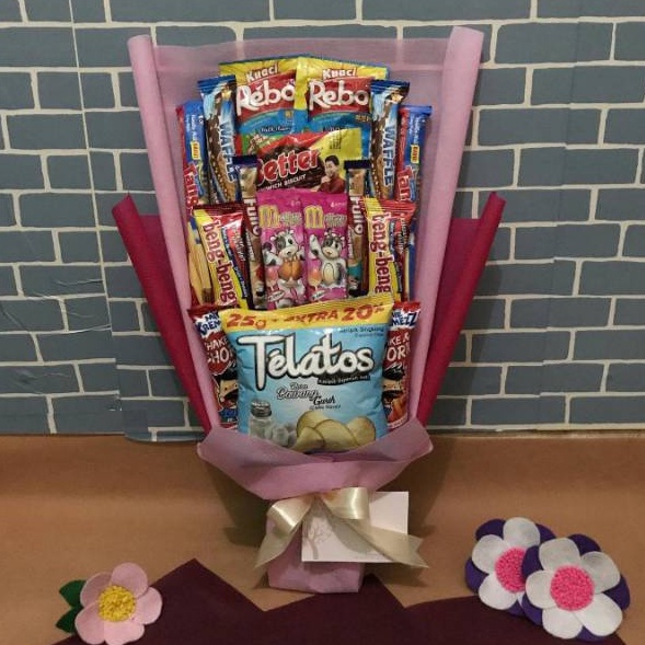 

12.12 BIG SALE FASION BP030 (READY STOCK) BISA KIRIM DI HARI YANG SAMA -BOUQUET SNACK / BUCKET SNACK / BUKET MAKANAN / SNACK BUKET- serbuuu !