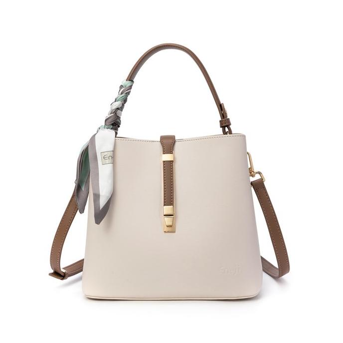 En-ji Kyoujin Handbag - Cream