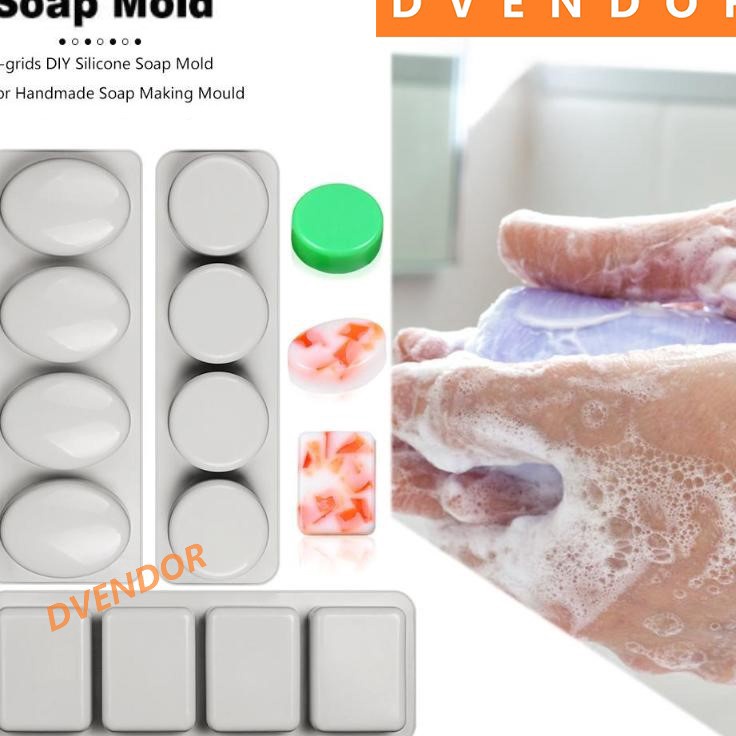 ￣ 7B9 CETAKAN SABUN SILIKON SILICONE SOAP MOLD SILICON MOULD CETAK SABUN MANDI BATANGAN Saleー