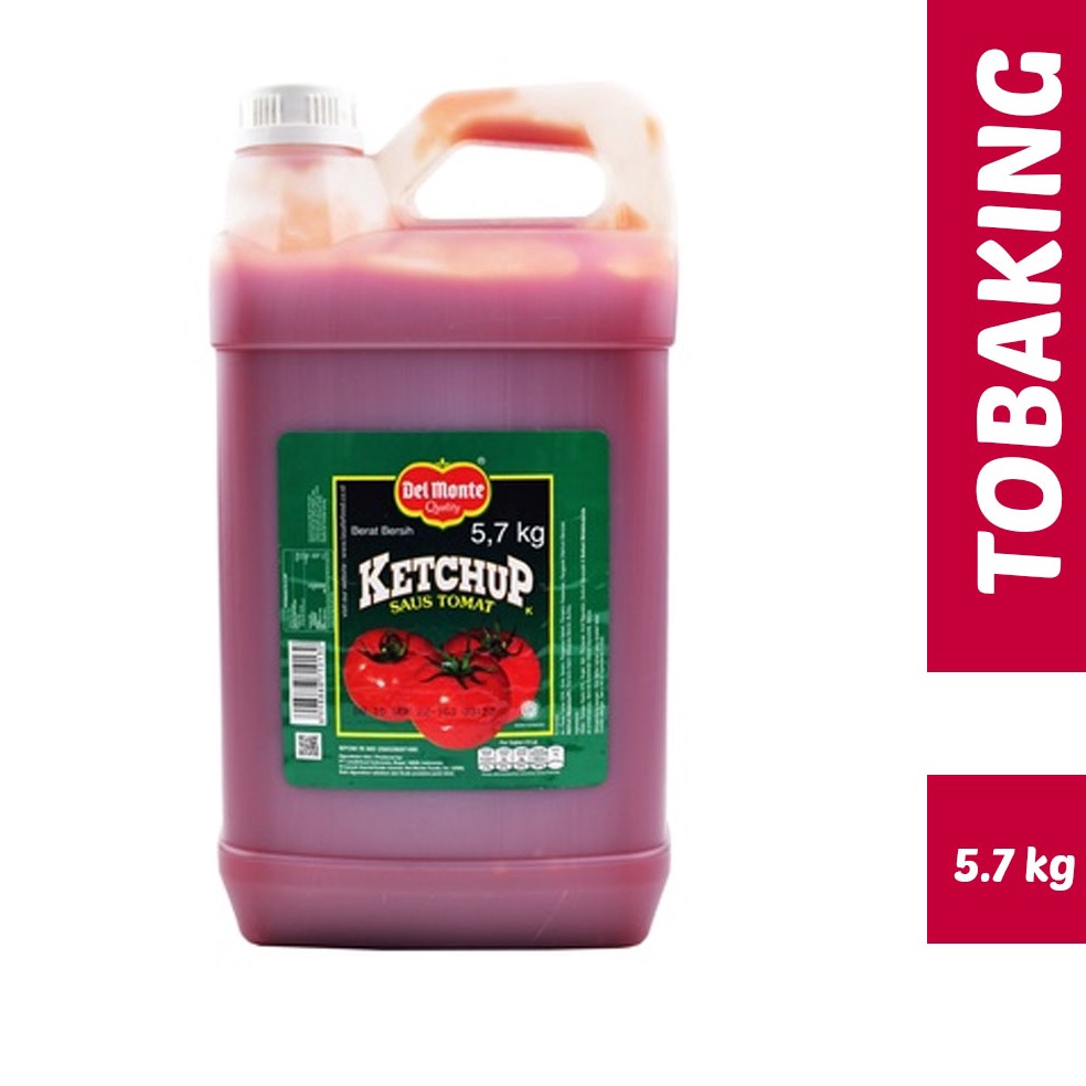 

Terkini Delmonte Ketchup / Tomat jerigen 5.7 kg VLH