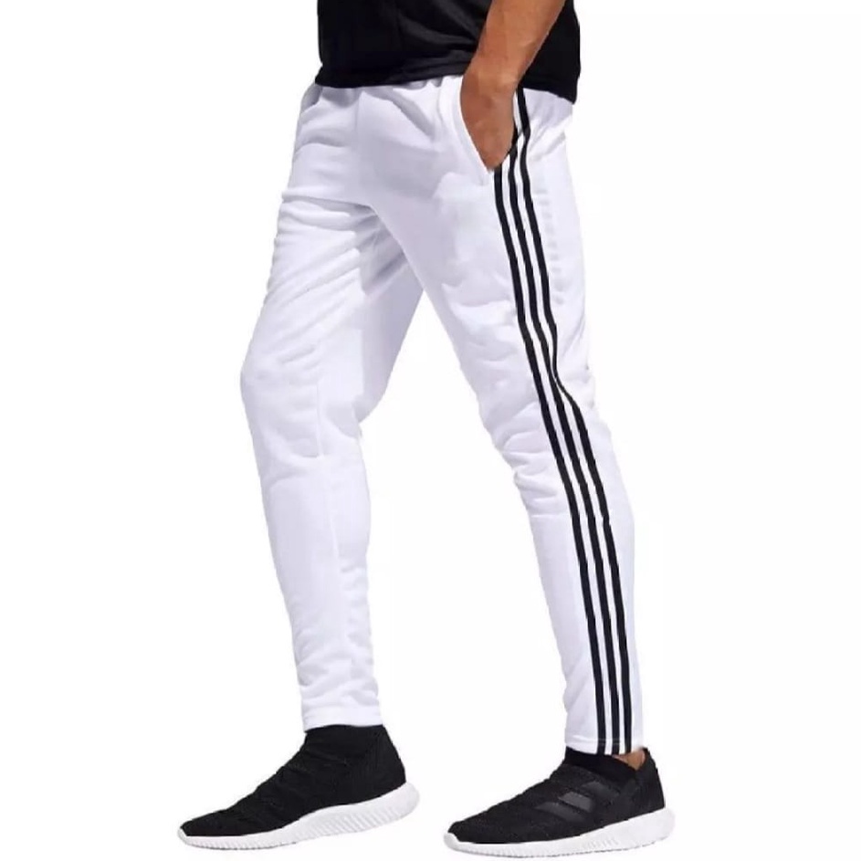 ❤Vgj COD free ongkir Celana Training warna putih /celana training pria putih / celana training wanit