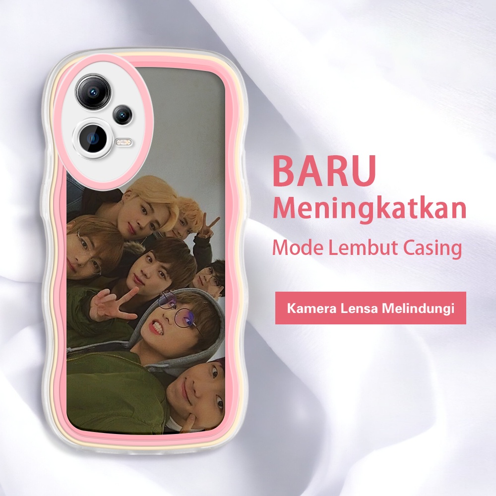 Redmi Note 12 12Pro 11 11Pro 11S 10 10S 10Pro Pro 5G 4G Xiaomi INS BT21 BTS Bangtan Boys  Cool Kor K