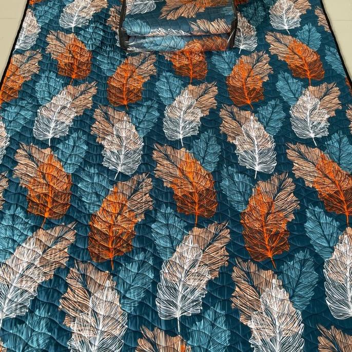 Laris Karpet Lantai Motif Daun