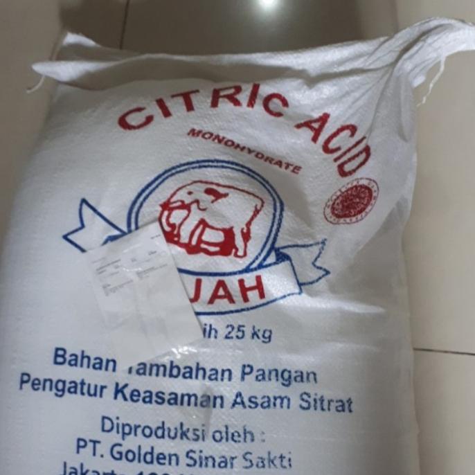 

Laris Sitrun Cap Gajah/Citrad Acid Kemasan 1Kg