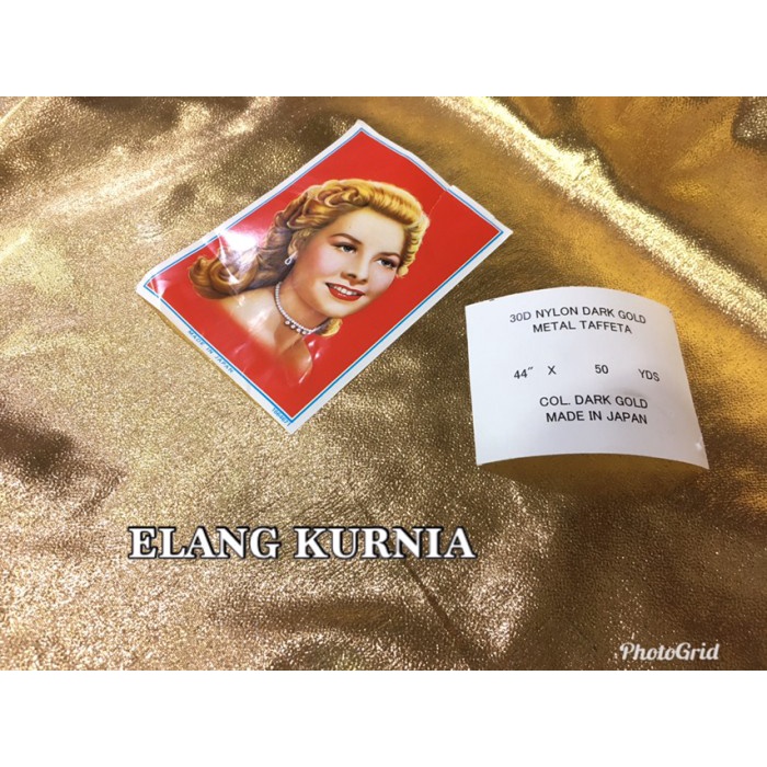 Best Seller Kain Lame Warna Emas / Gold