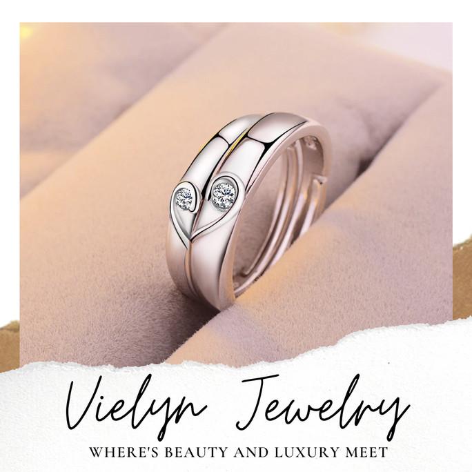 Cincin Tunangan romantis premium