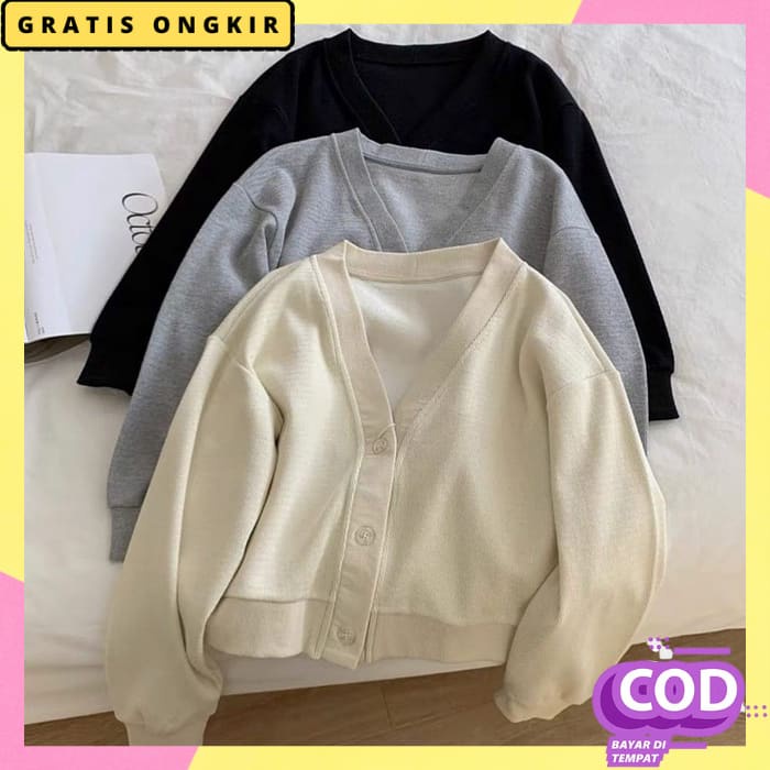 Atasan Tebal Remaja Baju Sweter Ootd 2023 Hodii Cewe Korea Bsju Hode Casual Sweter Cewek Dewasa Swea