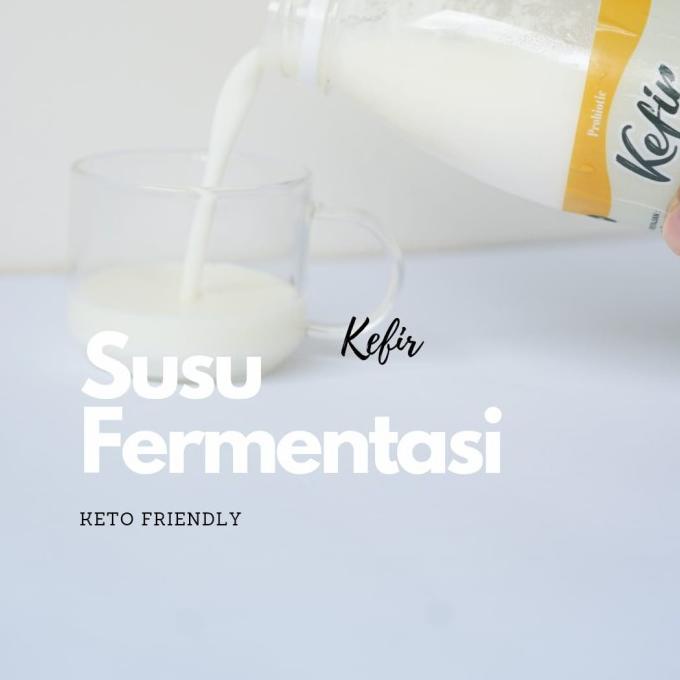 

Kefir Susu Sapi Original 1liter | Minuman Sehat probiotik | Tanpa Gula