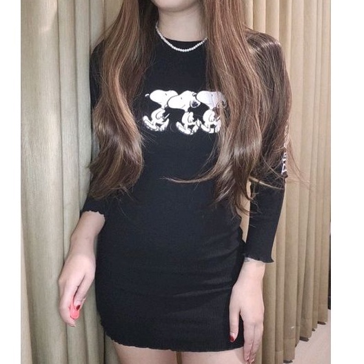 bershka Hitam dan polo Maroon