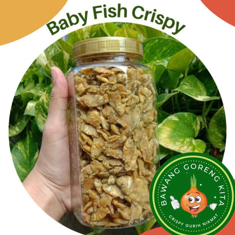 

❀Buruan Beli➷ RIDWO Baby Fish Crispy | Baby Fish Ikan Nila Crispy toples D71 Best Seller